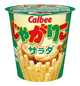 Photo1: Calbee Jagariko potato stick snack salad Japanese Brand New (1)