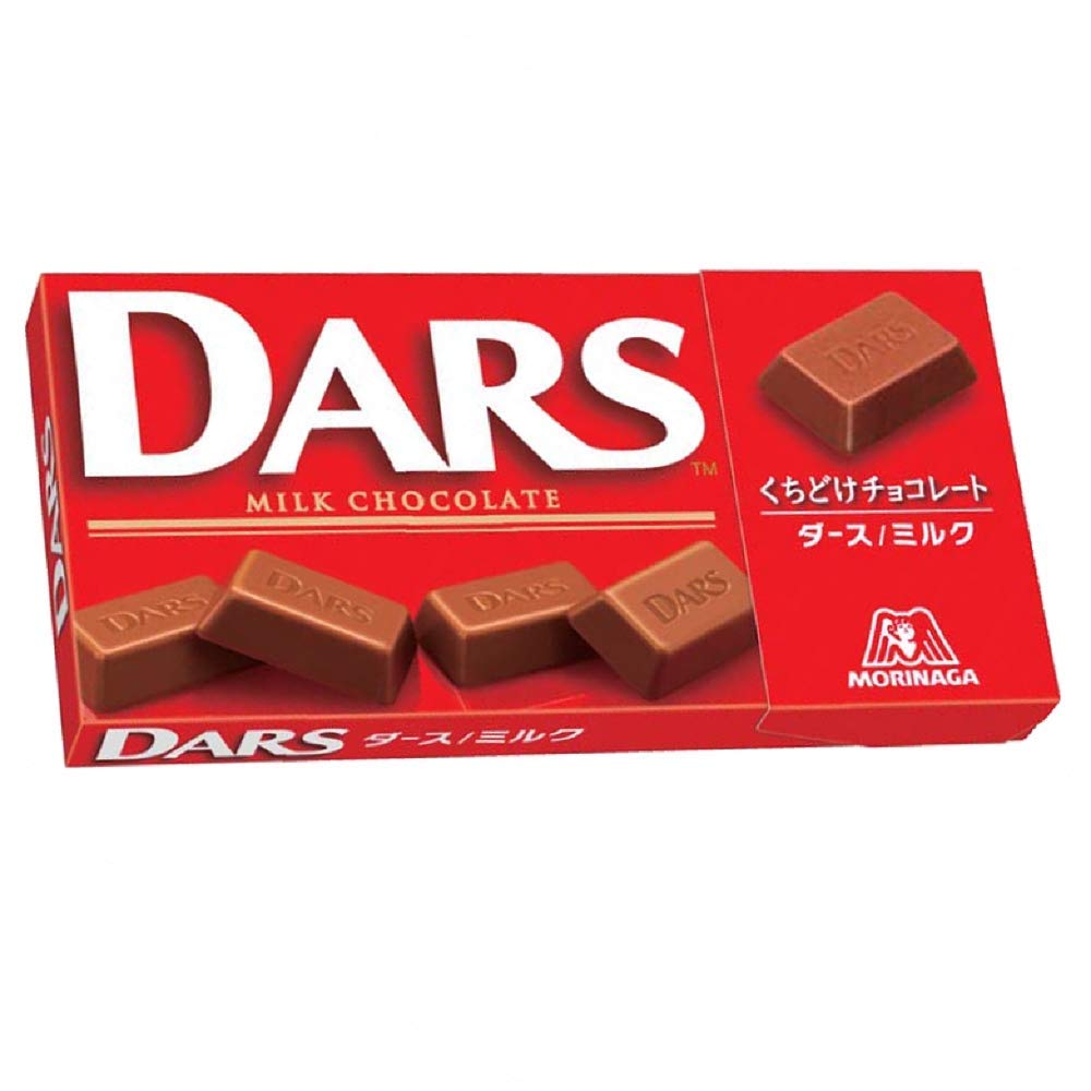 Photo1: Morinaga DARS milk chocolate sweets New (1)