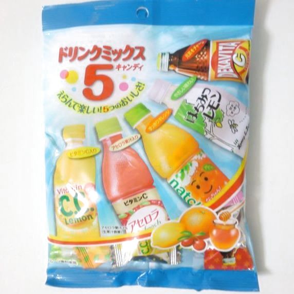 Photo1: Japan Soft Drink Mixed candy Sweets Brand New (1)