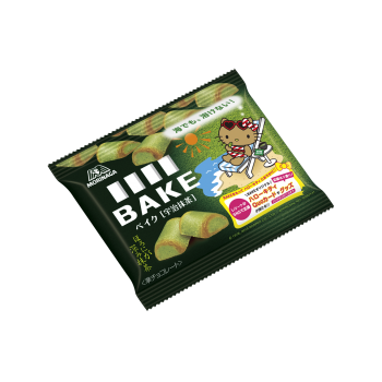 Photo1: Morinaga BAKE matcha chocolate cookies Japanese Sweets Brand New (1)